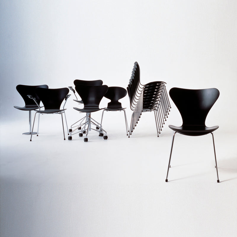 Fritz Hansen - Serie 7 Stuhl Chrom (4er-Set)