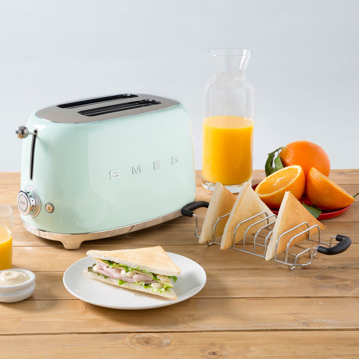 Smeg - Brötchen-Röstaufsatz für TSF01/TSF03 Toaster