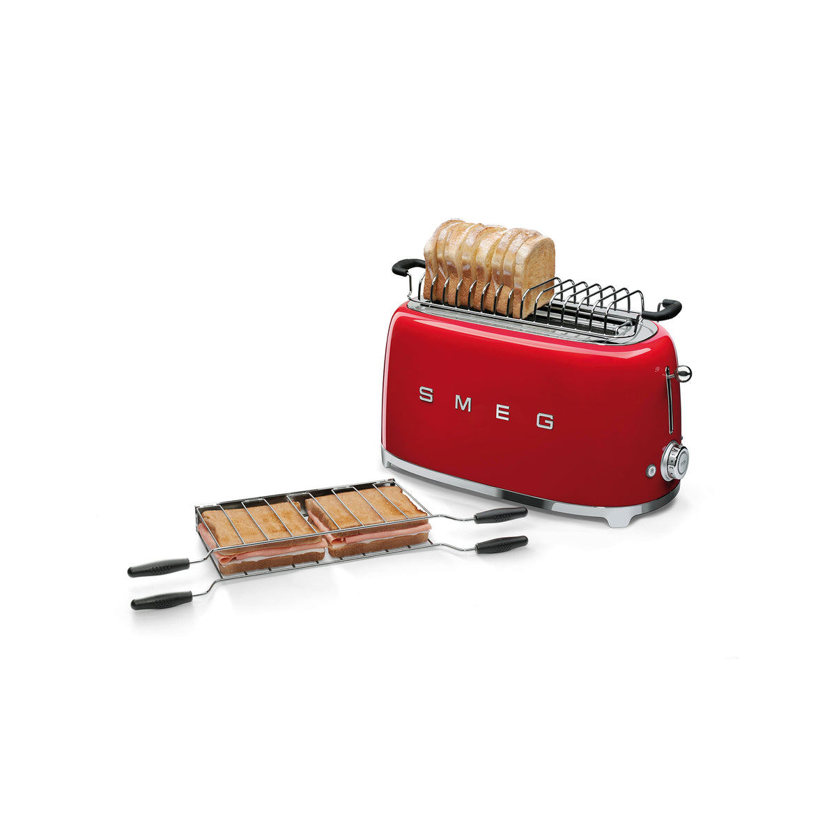 Smeg - Sandwich- Zangen für 4-Scheiben-Toaster TSF02