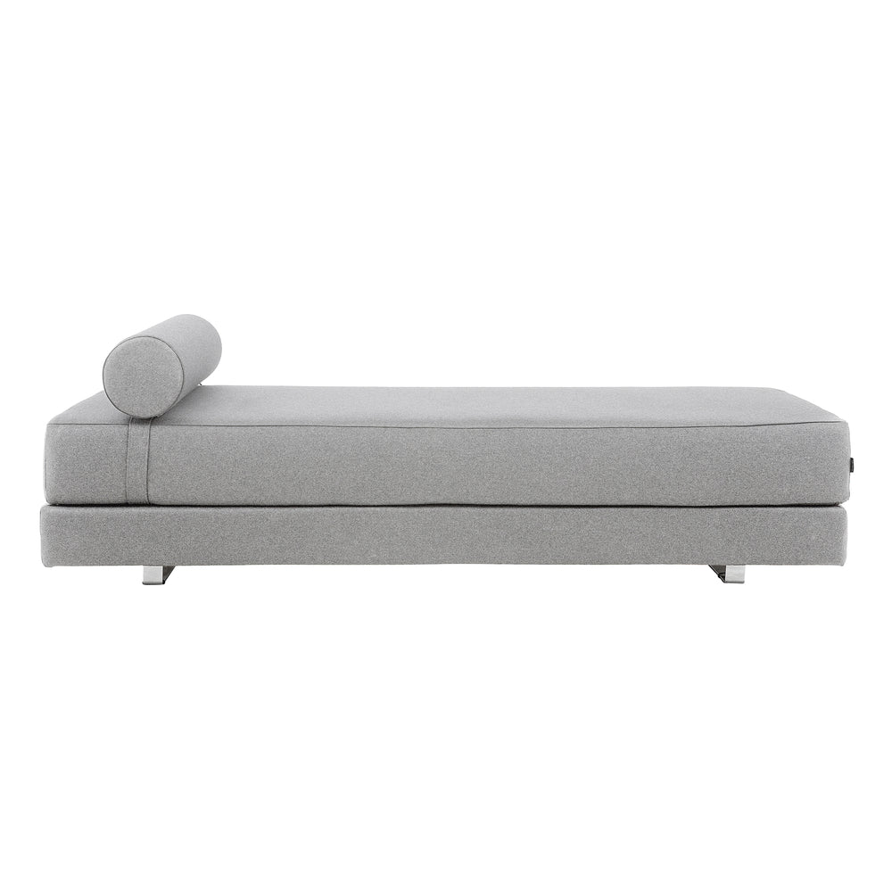 Softline - Lubi Schlafsofa  | Filz grau (620) / Taschenfederkern