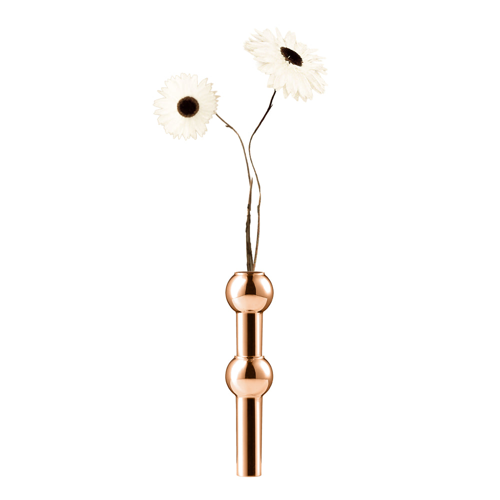 Stoff Nagel - Vase | roségold
