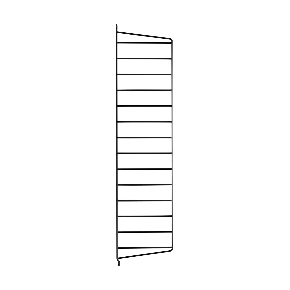 String - Wandleiter 20 cm | einzeln / 75 cm / schwarz