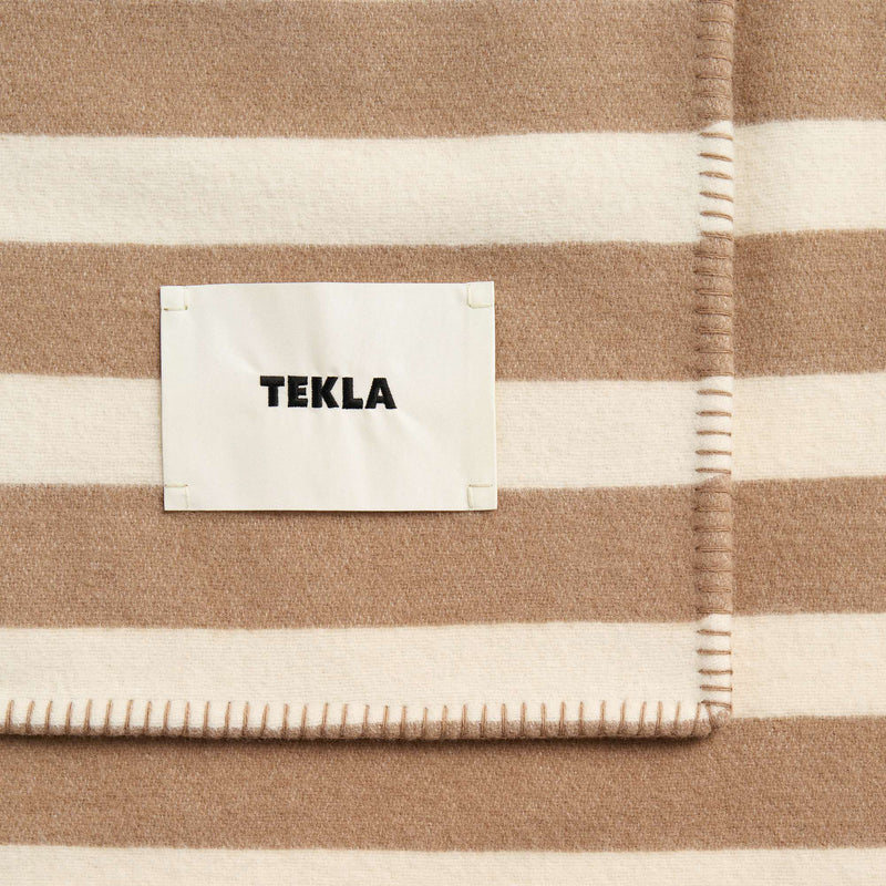 Tekla - Lammwolle Decke