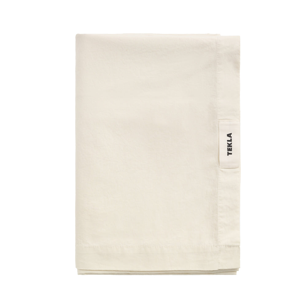 Tekla - Perkal Bettlaken | 180 x 260 cm / winter white, 260 x 260 cm / winter white