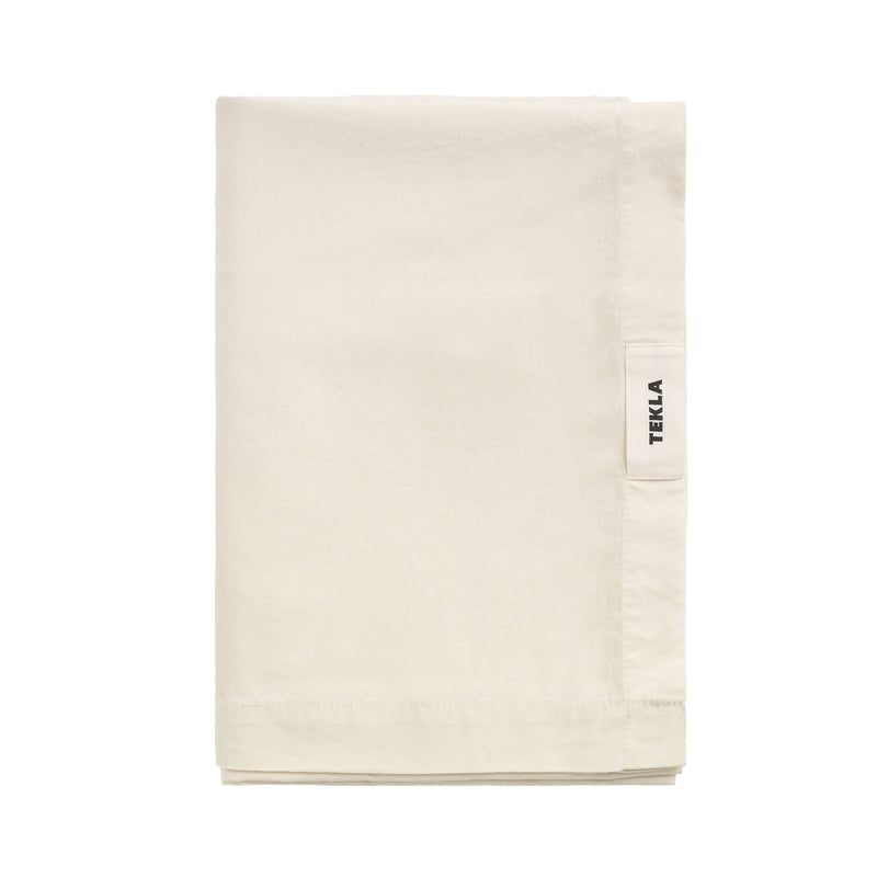 Tekla - Perkal Bettlaken | 180 x 260 cm / winter white, 260 x 260 cm / winter white