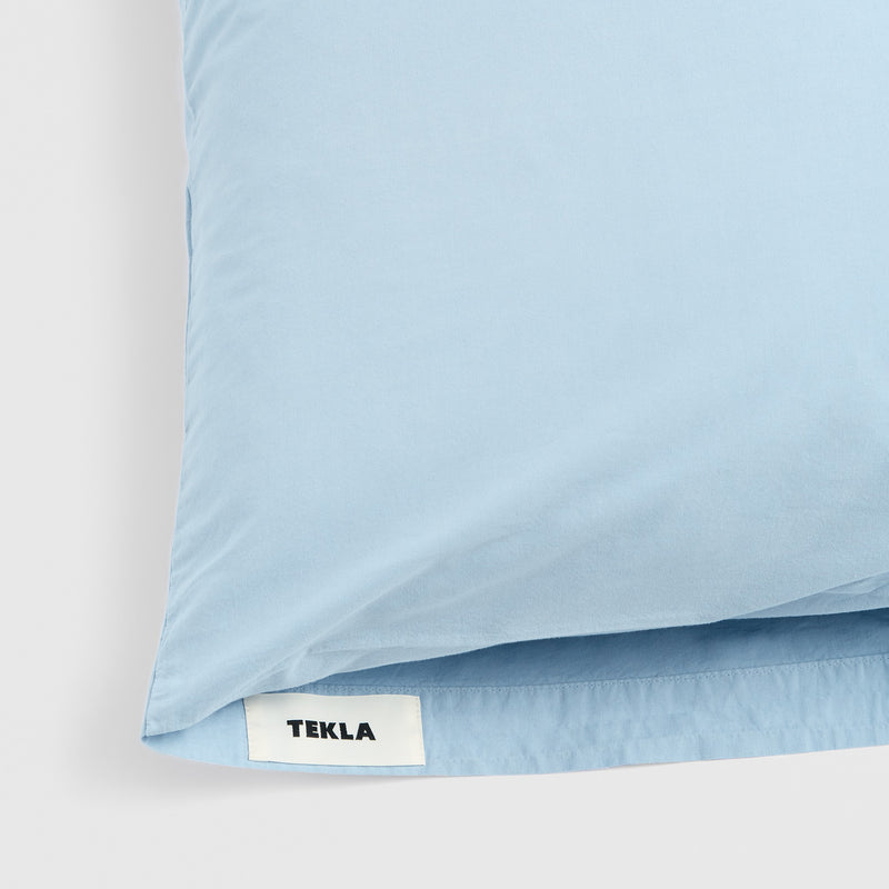 Tekla - Perkal Kissenbezug | 40 x 80 cm / morning blue, 50 x 70 cm / morning blue, 60 x 70 cm / morning blue, 65 x 65 cm / morning blue, 80 x 80 cm / morning blue