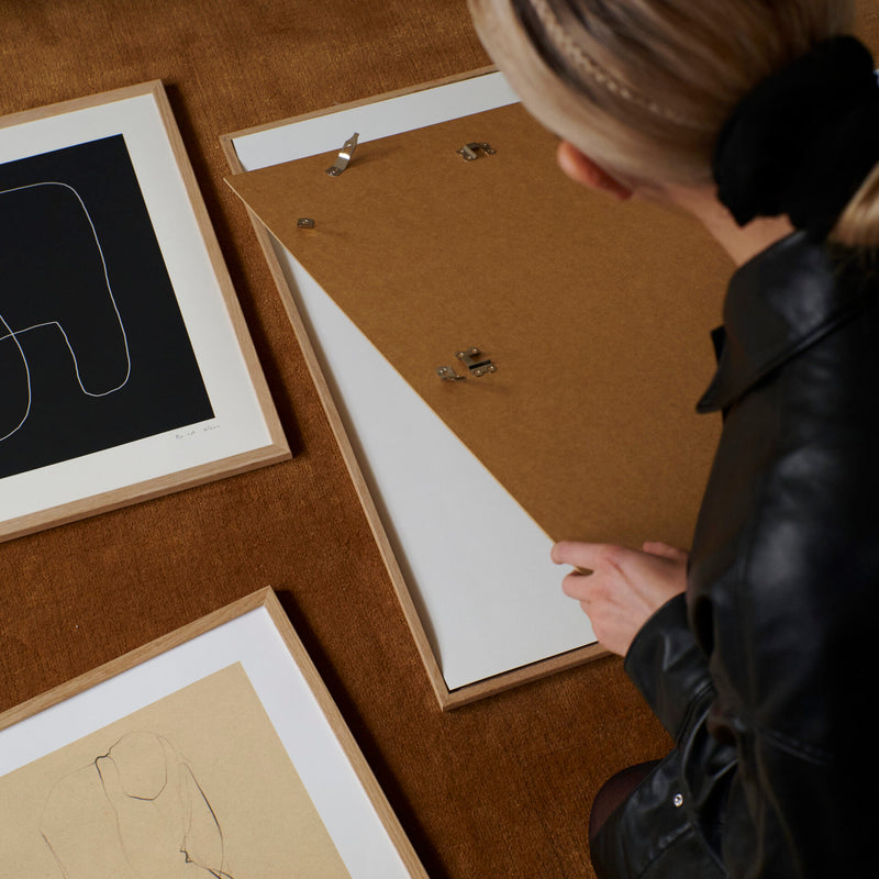 The Poster Club - Bilderrahmen Eiche natur