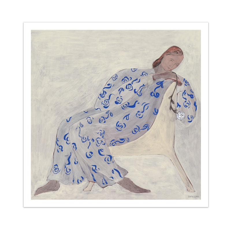 The Poster Club - Sofia Lind Rose Poster | 100 x 100 cm
