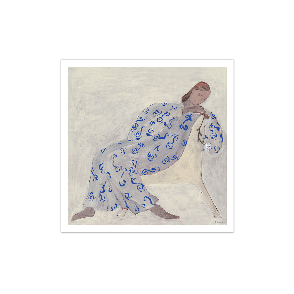 The Poster Club - Sofia Lind Rose Poster | 50 x 50 cm