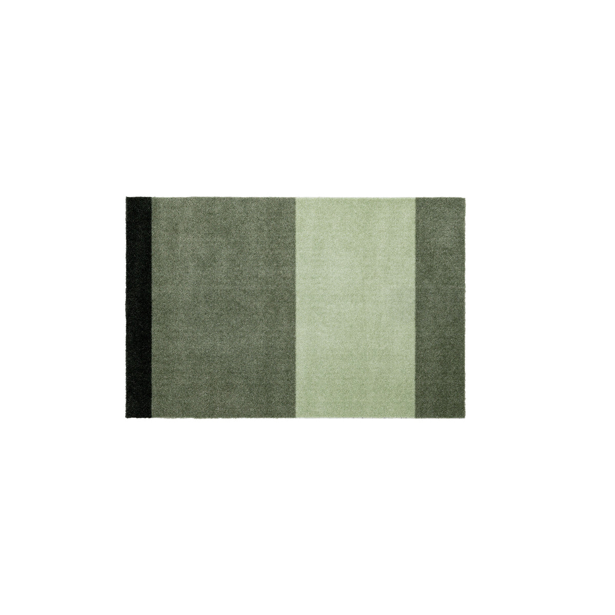tica copenhagen - Stripes Horizontal Läufer | 60 x 90 cm / hell/dusty/dunkelgrün