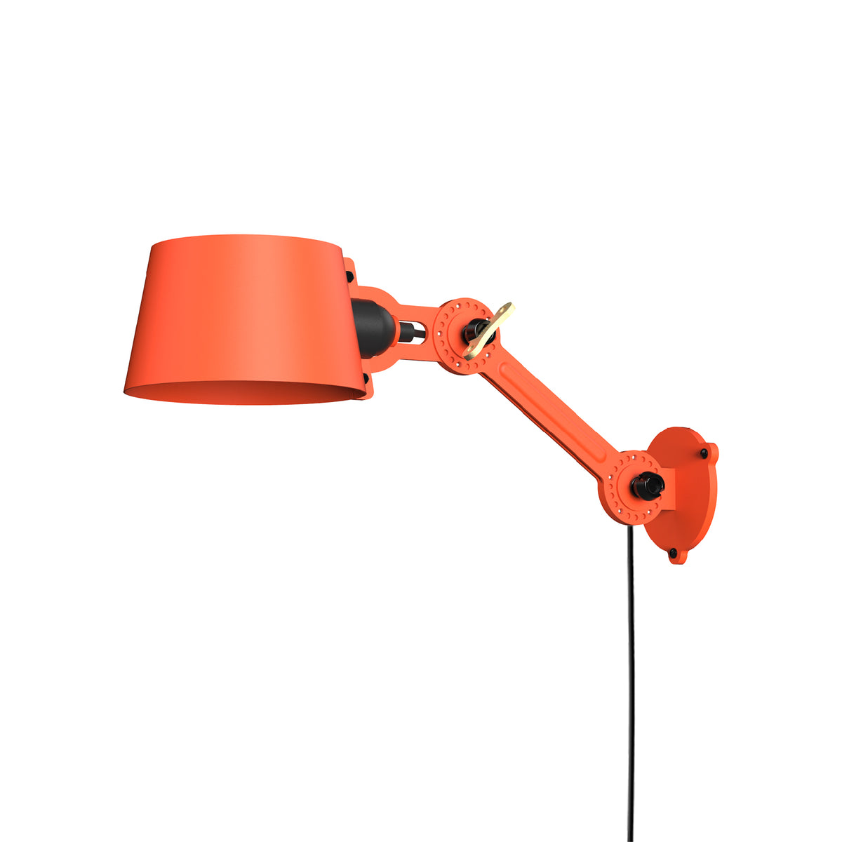 Tonone - Bolt Sidefit Wandleuchte klein | Kabel / striking orange