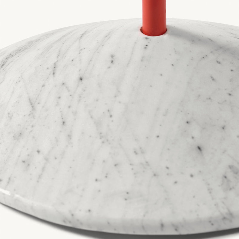 Valerie Objects - Standing Lamp N°1 Stehleuchte Marmor | rot