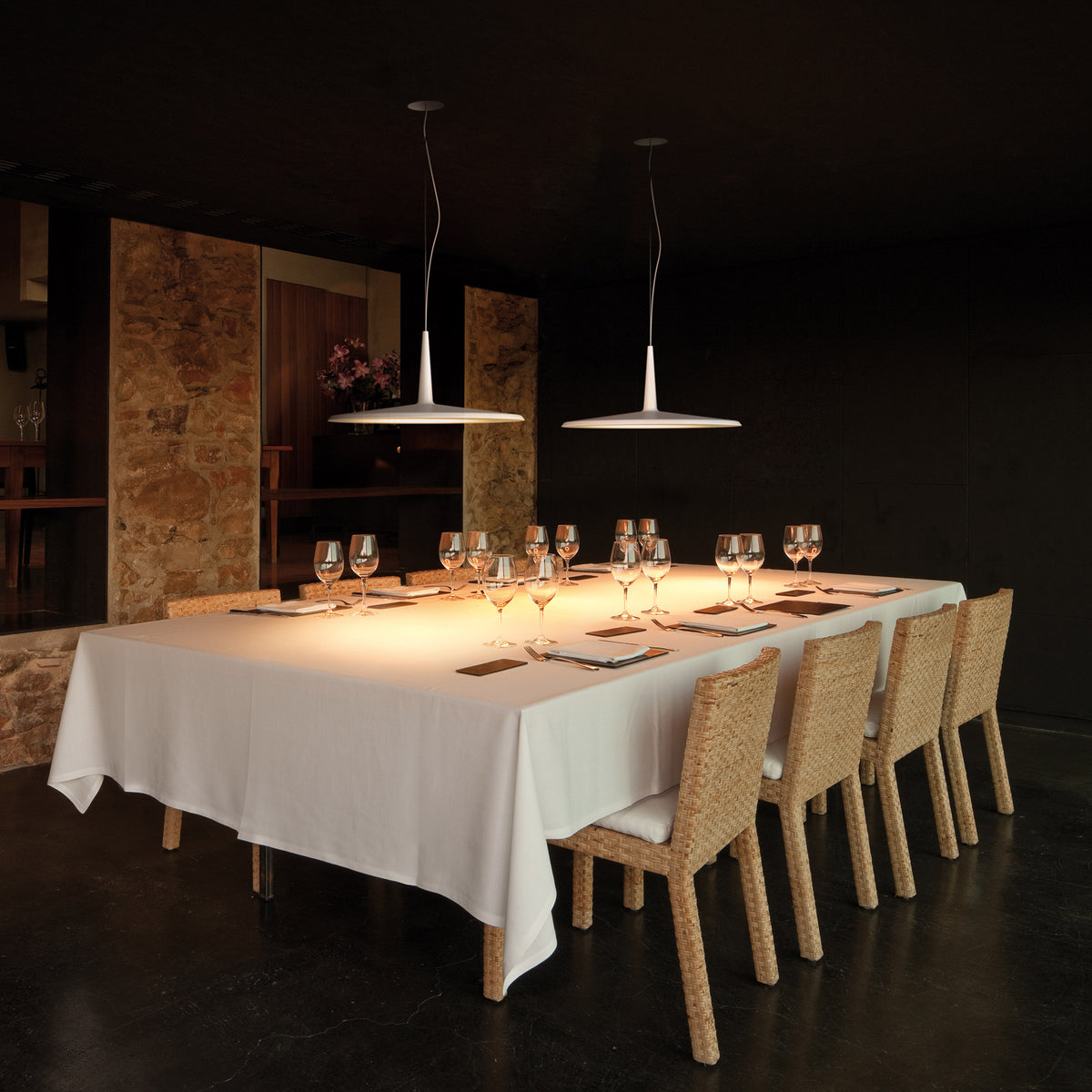 Vibia - Skan 0275 Pendelleuchte LED | weiß