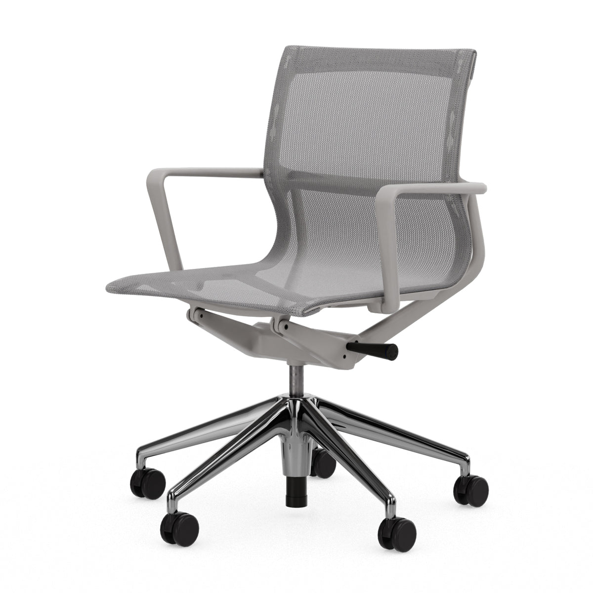 Vitra - Physix Bürodrehstuhl | TrioKnit 07 silbergrau / soft grey