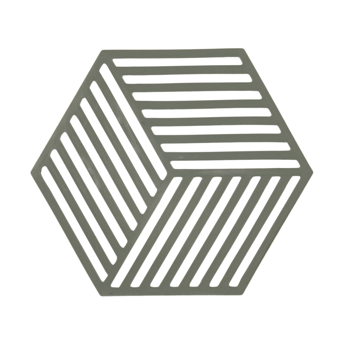 Zone Denmark - Hexagon Untersetzer | normal / olive taupe