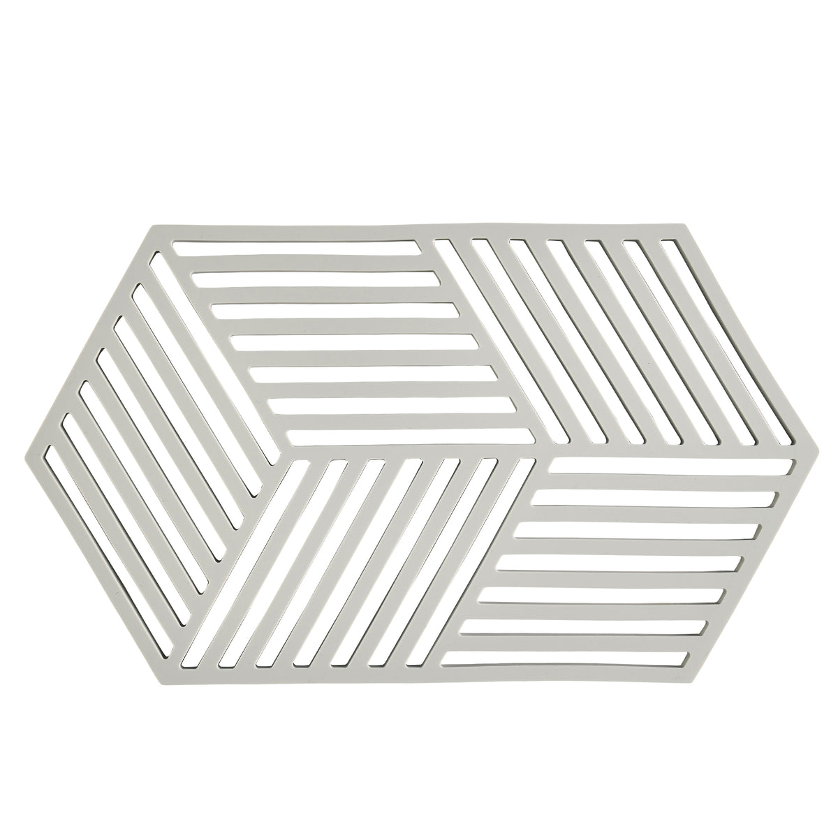 Zone Denmark - Hexagon Untersetzer | large / warm grey