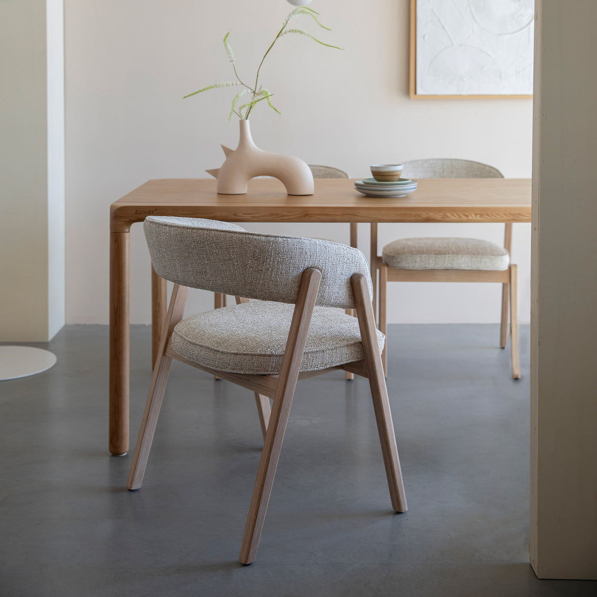 Zuiver - Armlehnstuhl Bright | beige