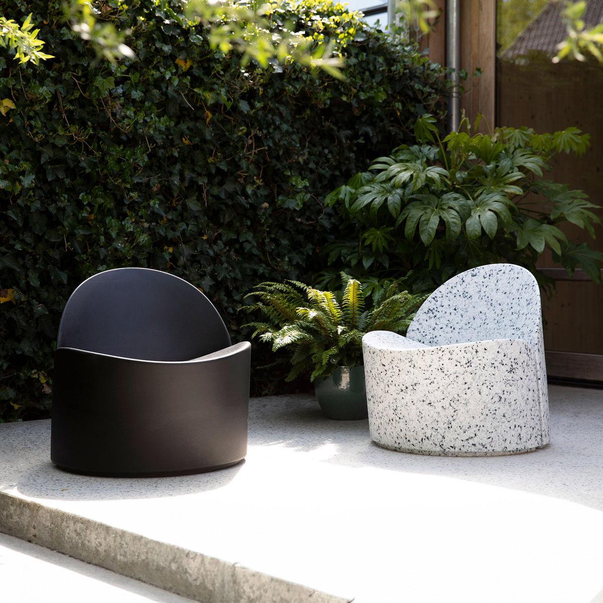 Zuiver - Bloom Lounge Chair | schwarz, blackgalaxy
