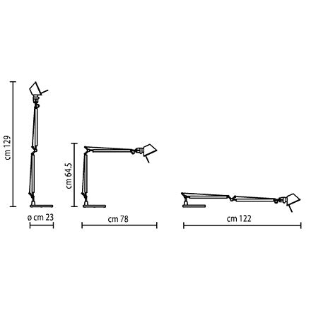 Artemide - Tolomeo Tavolo Schreibtischleuchte