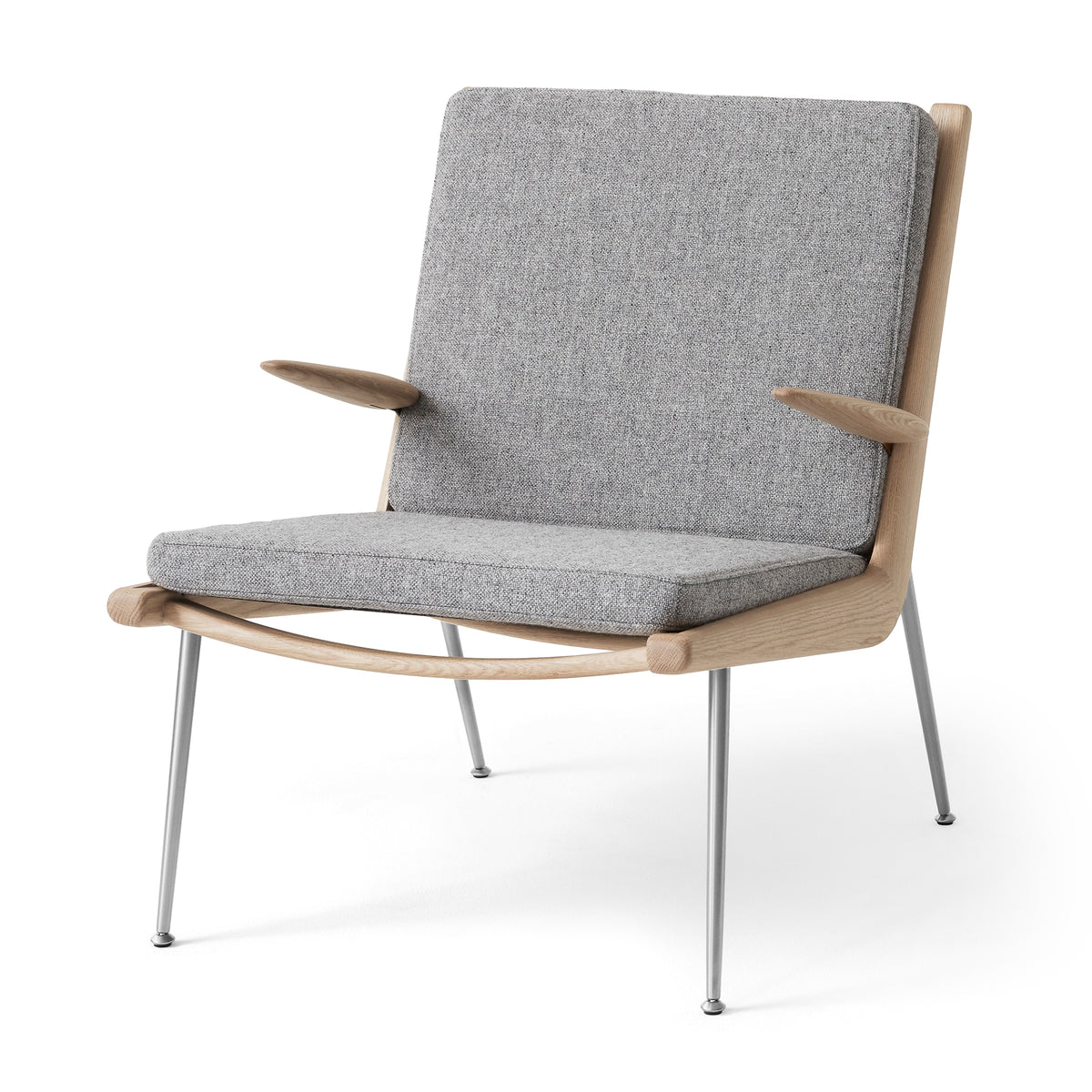 &amp;Tradition - Boomerang HM2 Loungechair | Hallingdal 130 / Eiche geölt