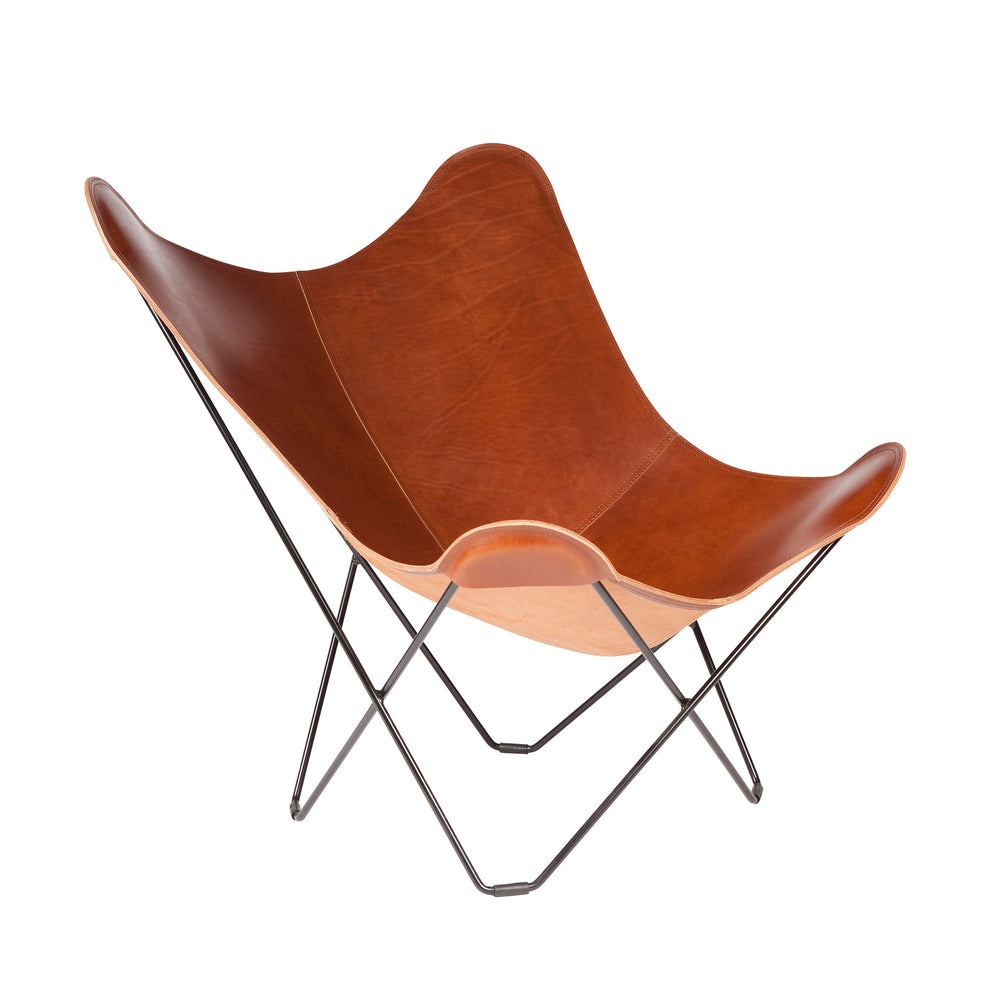cuero - Pampa Mariposa Butterfly Chair | Montana/schwarz