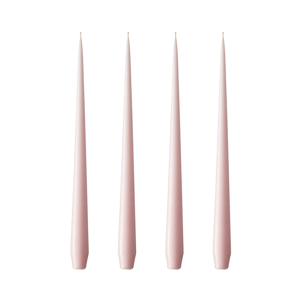 ester &amp; erik - Spitzkerze | No. 38, rose quartz / matt