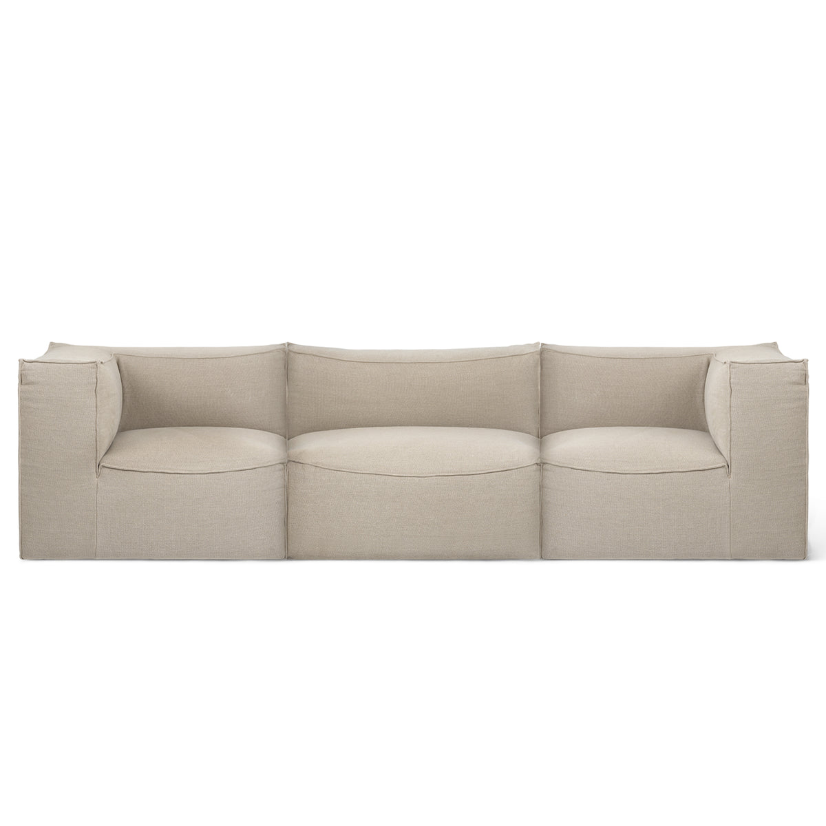 Ferm Living - Catena Modular Sofa | 3-Sitzer mit Armlehnen