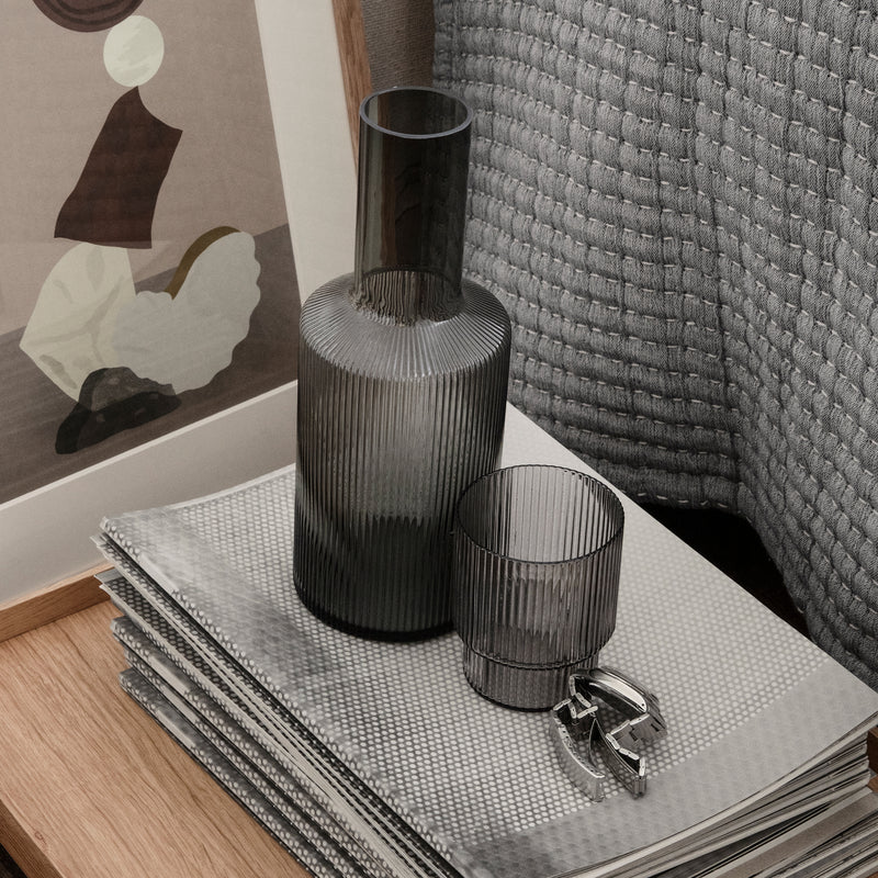 Ferm Living - Ripple Weinglas (2er-Set)