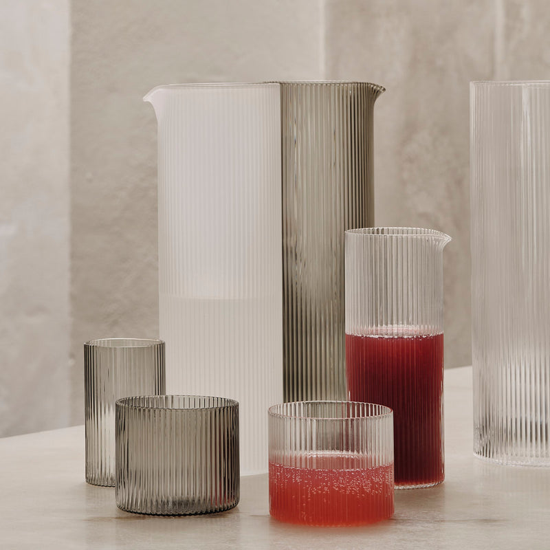 Ferm Living - Ripple Karaffen-Set, klein
