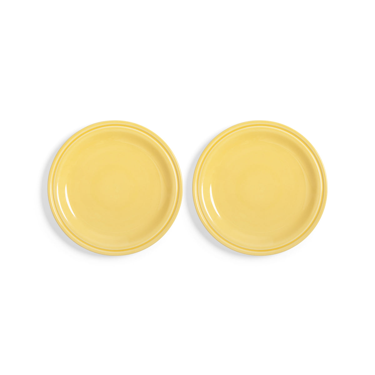 &amp;klevering - Mochi Teller | Ø 22 cm / gelb