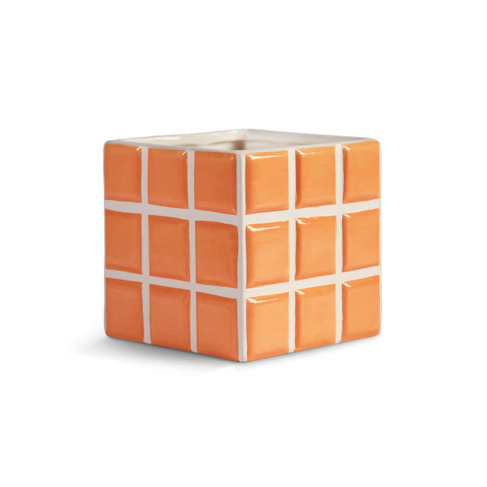 &amp;klevering - Tile Blumentopf | 10,5 x 10,5 cm