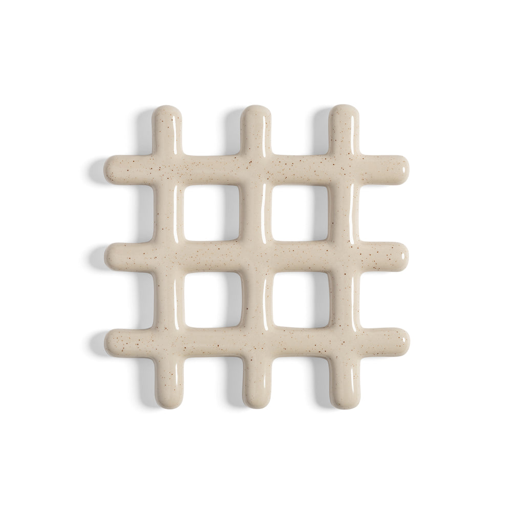 &amp;klevering - Trivet Untersetzer | beige