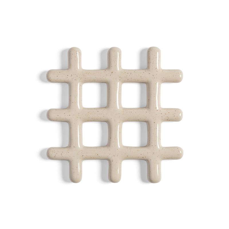 &amp;klevering - Trivet Untersetzer | beige