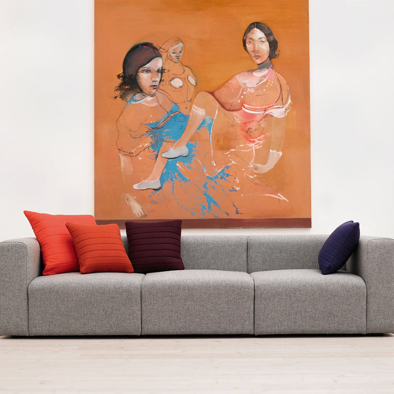 HAY - Mags Sofa 2,5-Sitzer (Hallingdal) | Hallingdal 130 / Armlehne rechts / Kombination 3