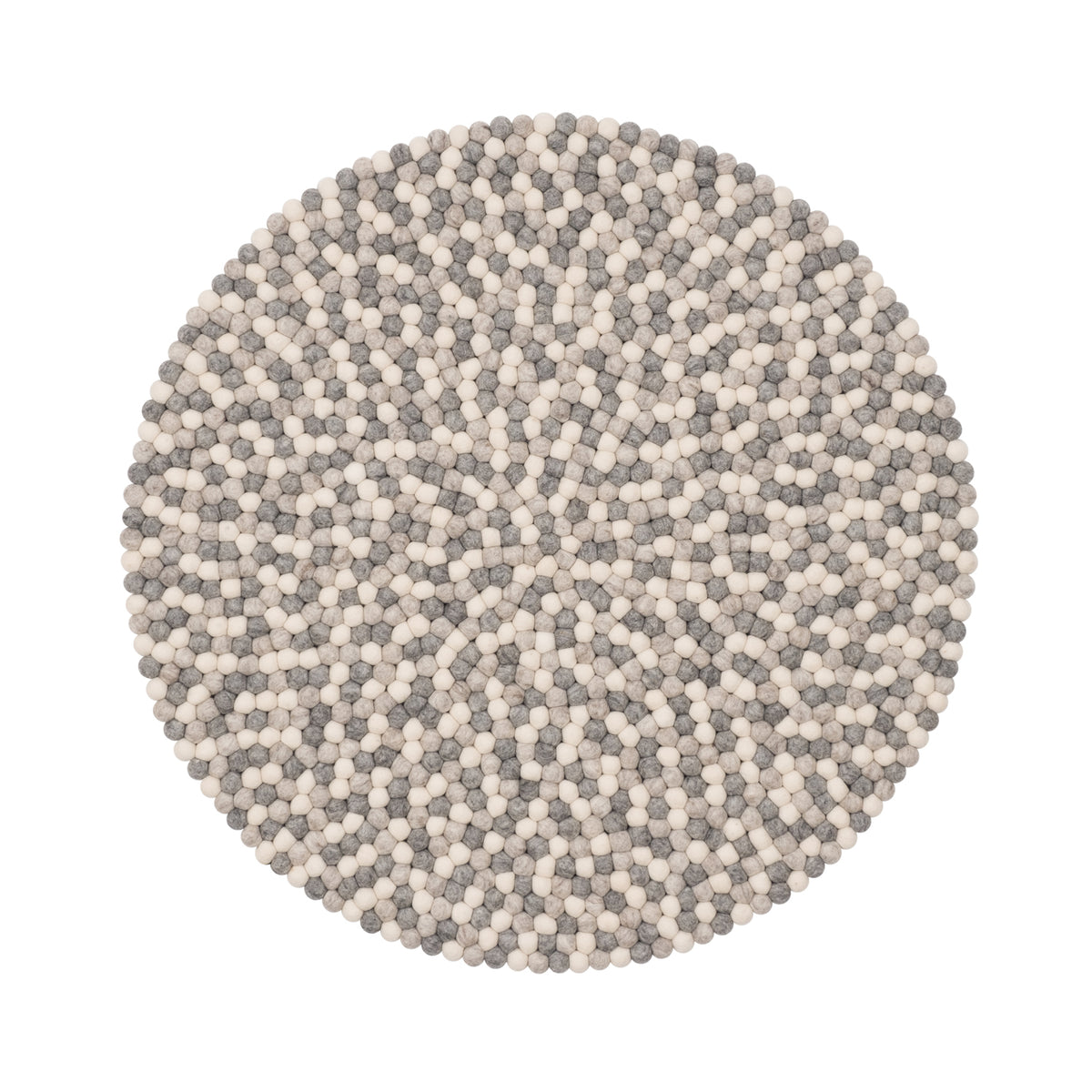 myfelt - Hella Filzkugelteppich rund | Ø 140 cm