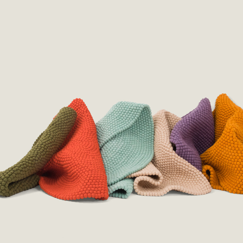 myfelt - Mats Filzkugelteppich rund