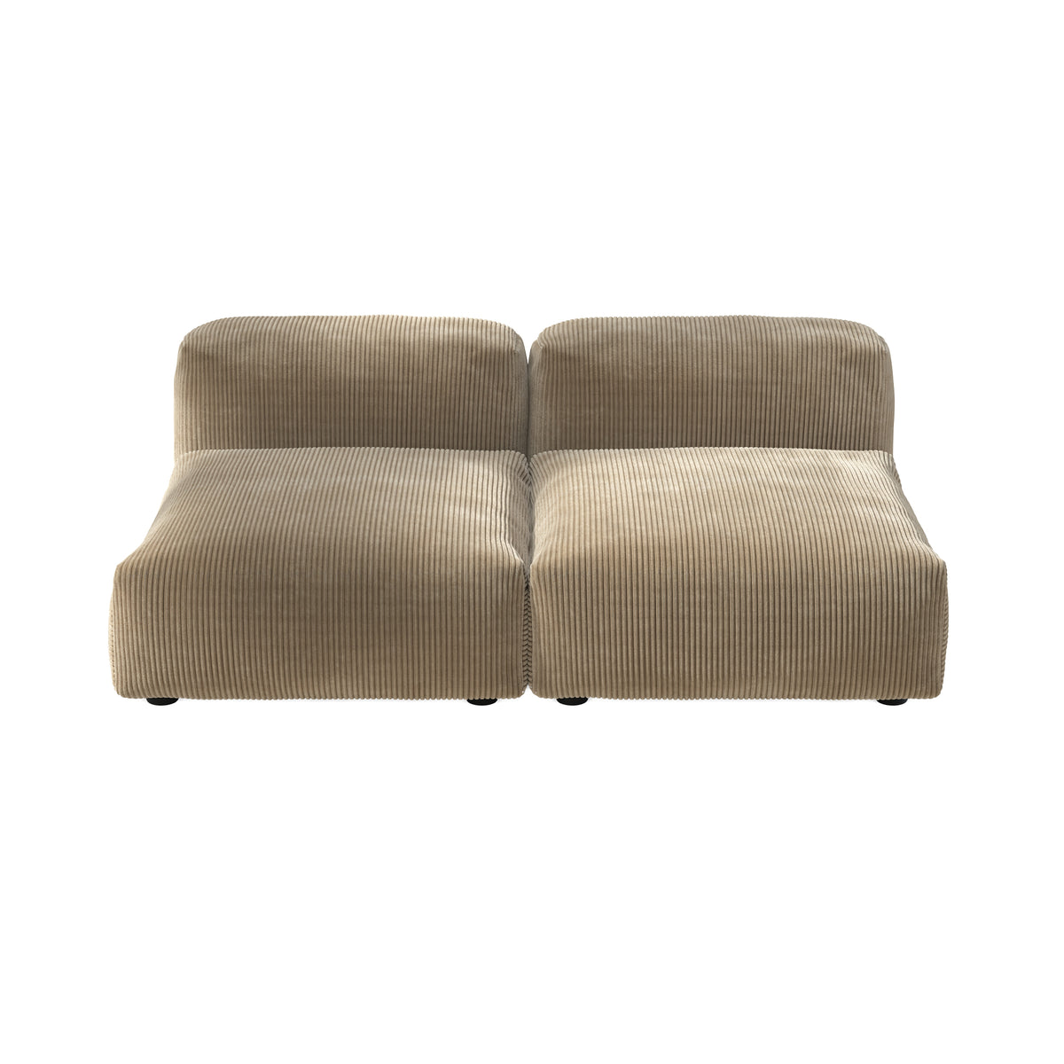 vetsak - Sofa Set 01 Medium | Cord Velours sand