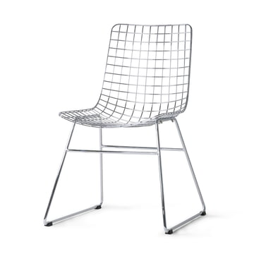 La chaise About a Chair par HAY - réf. AAC50 et AAC50 DUO - assise en  polypropylène recyclé, piétement en aluminium muni de roulettes avec vérin  à gaz